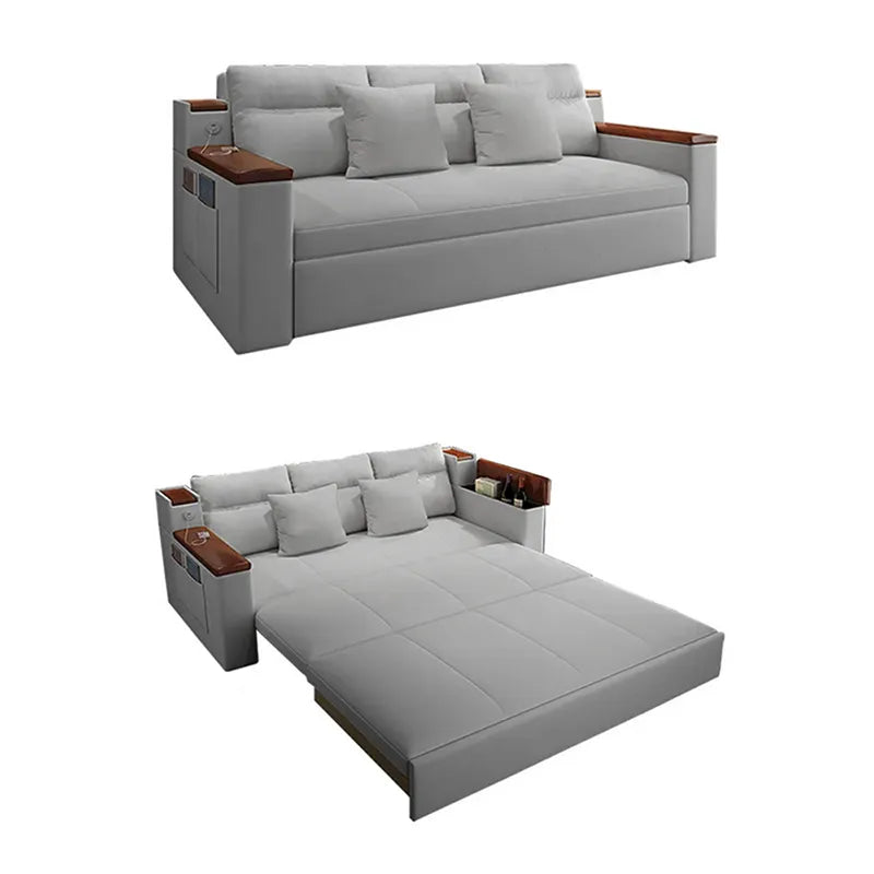 Space-saving Multi-purpose living Room Furniture Modern fabric folding sofa bed