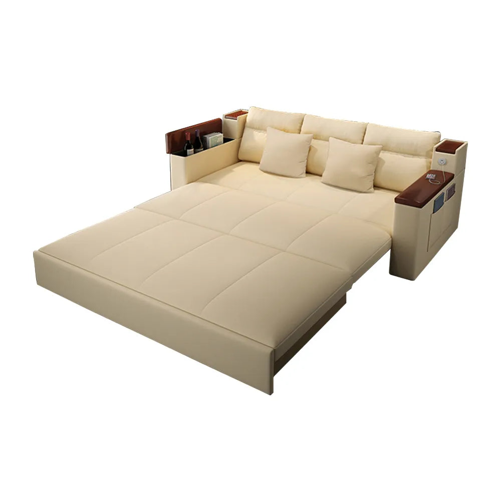Space-saving Multi-purpose living Room Furniture Modern fabric folding sofa bed