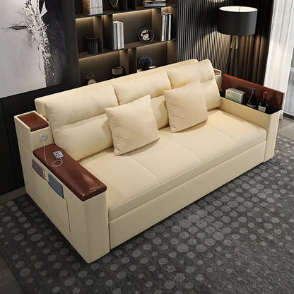 Space-saving Multi-purpose living Room Furniture Modern fabric folding sofa bed