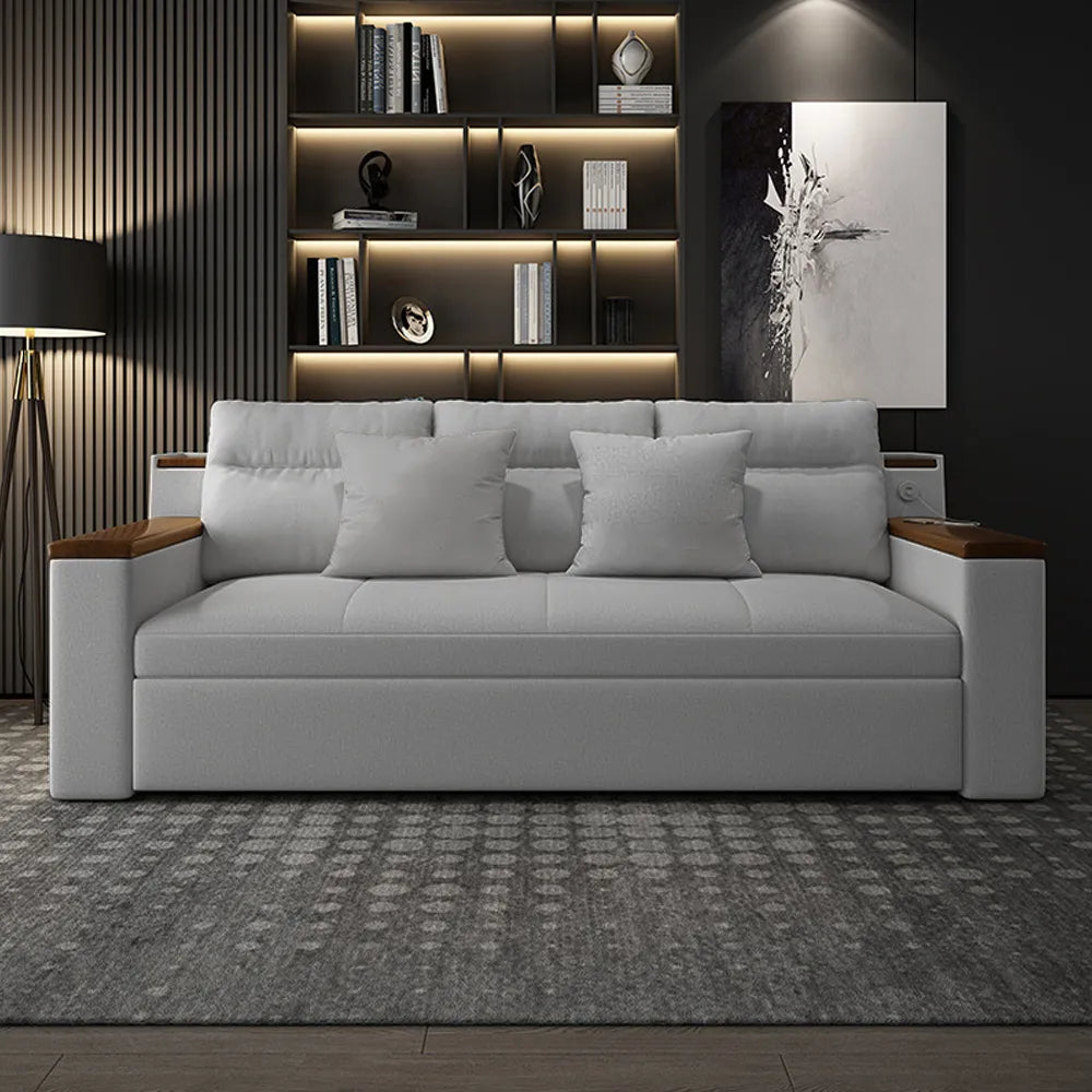 Space-saving Multi-purpose living Room Furniture Modern fabric folding sofa bed