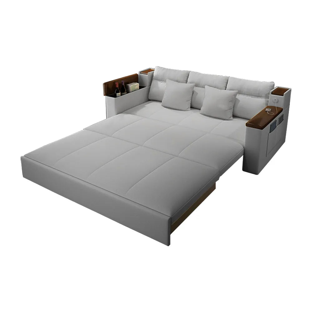 Space-saving Multi-purpose living Room Furniture Modern fabric folding sofa bed